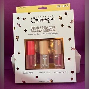 CHERIMOYA - Juicy Lip Oil Set — Candy Apple, Vanilla Bean & Caramel Crush👄👄👄